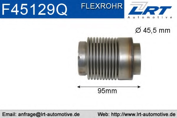 LRT F45129Q Flex Hose, exhaust system